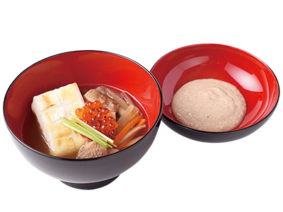 くるみ雑煮 写真