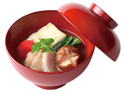 菜鶏雑煮 写真