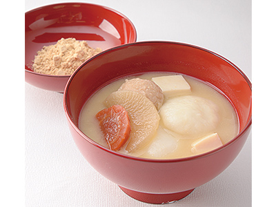 きな粉雑煮 写真