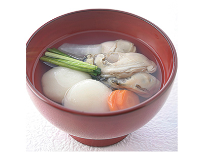 牡蠣雑煮 写真