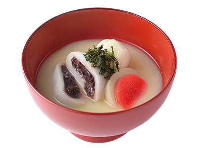 餡餅雑煮 写真
