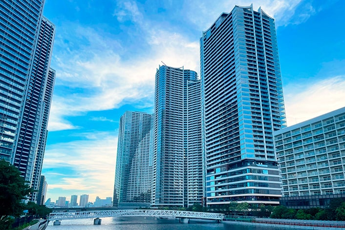 朝潮運河の風景　児玉絵美