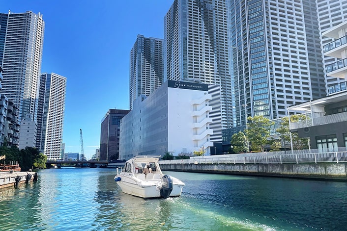 新月島川の風景　児玉絵美